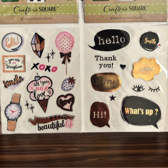 Bundle/Lot 121 Stickers Scrapbooking Bujo Journaling Arts & Crafts Posters Decor - Picture 8 of 16